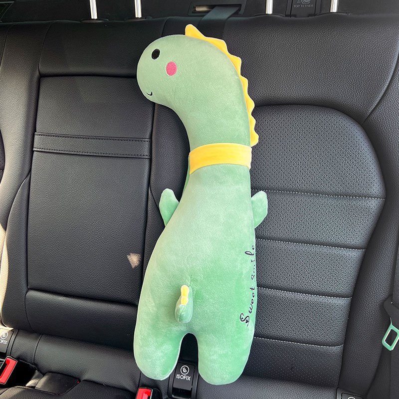 TEMU Soft Plush Unicorn & Dinosaur Car Seat Belt Covers, Comfortable Shoulder Pads, Safety Upgraded, Couple's Ideal Gift, Cotton Material, Car Interior Accessories