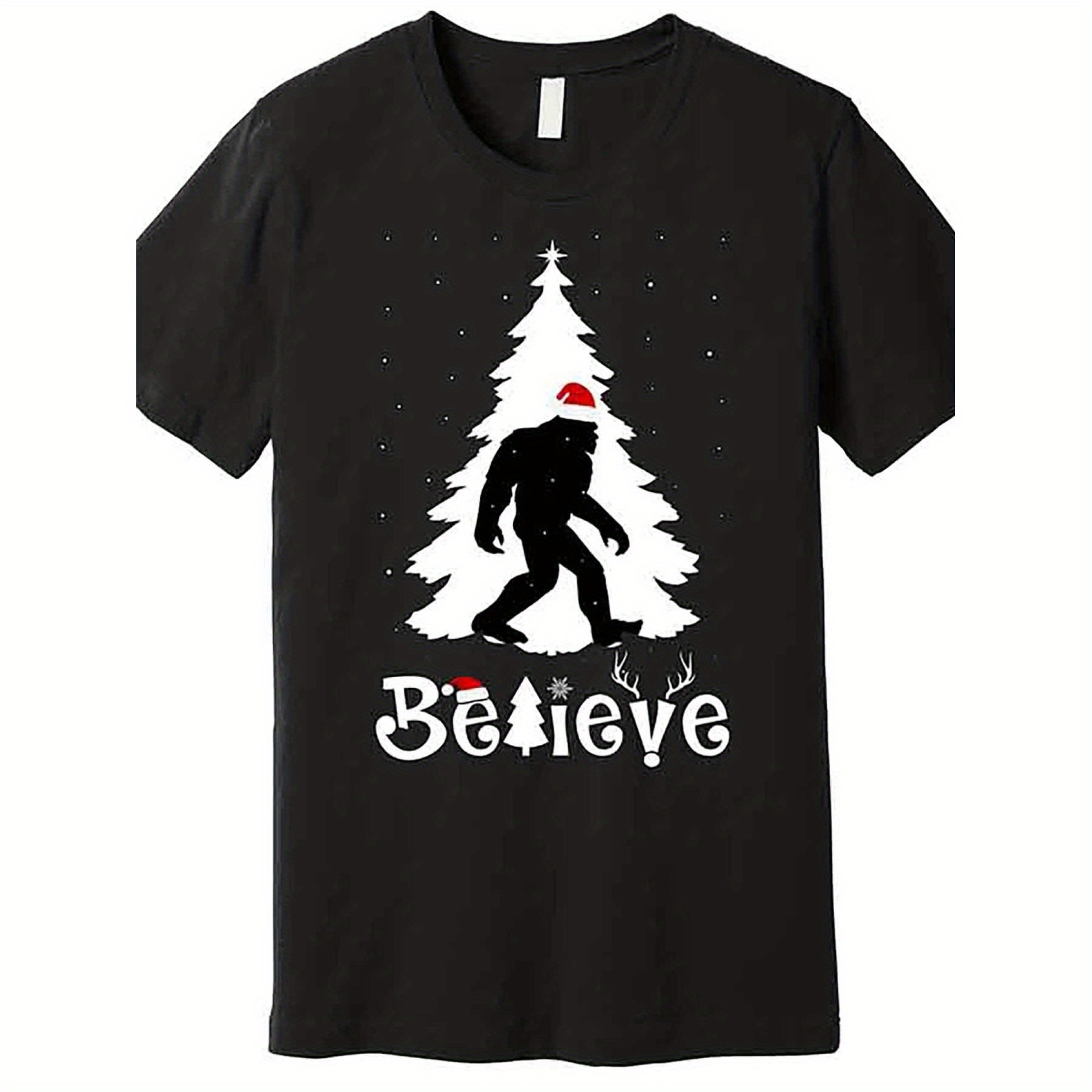 

Funny In Sasquatch Christmas Premium T-shirt Funny Men's Short Sleeve Graphic T-shirt Collection