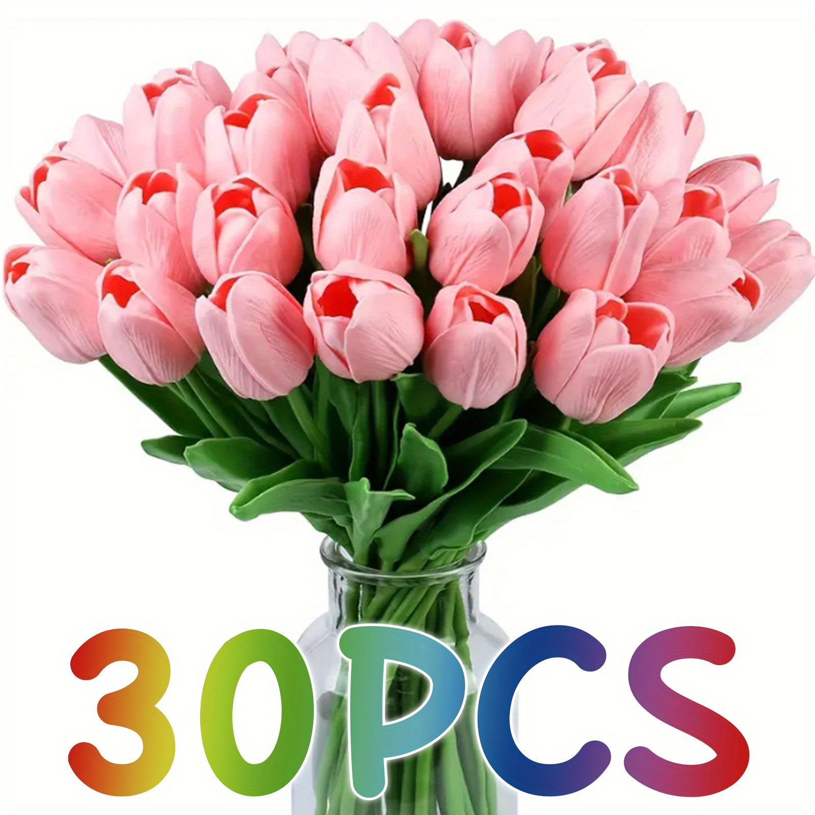 

30pcs Tulips - & , For Christmas, & , Diy Arrangements