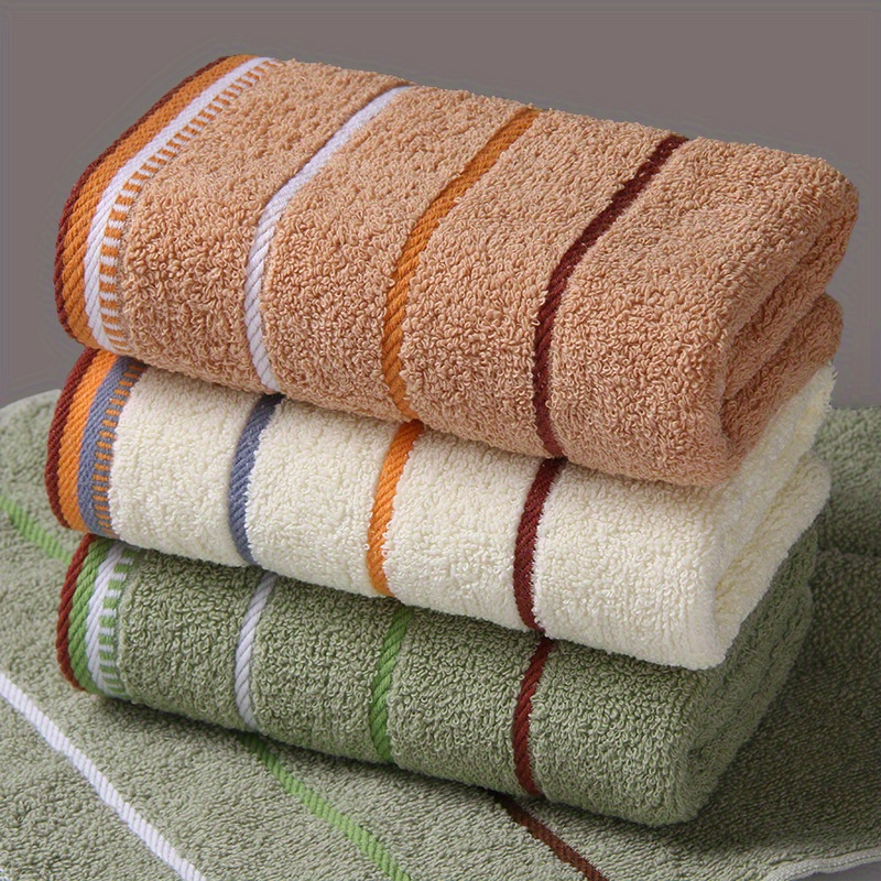 3pcs Soft Towels, Thickened Absorbent Face Towels, Household Cleaning Tools, Gifts, Embroidery, Commercial Cleaning Products