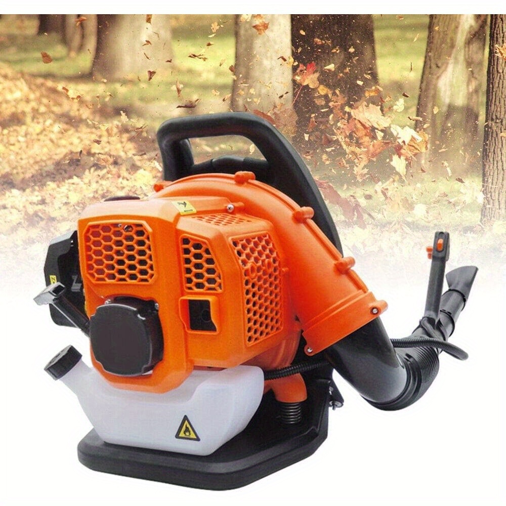 

Gas-powered Backpack Blower 2- Gas Leaf Blower Backpack 42.7cc Engine Backpack Blower Commercial Blower For Lawn Garden Blowing Leaves Snow And Dust Outdoor Cleaning Accessories