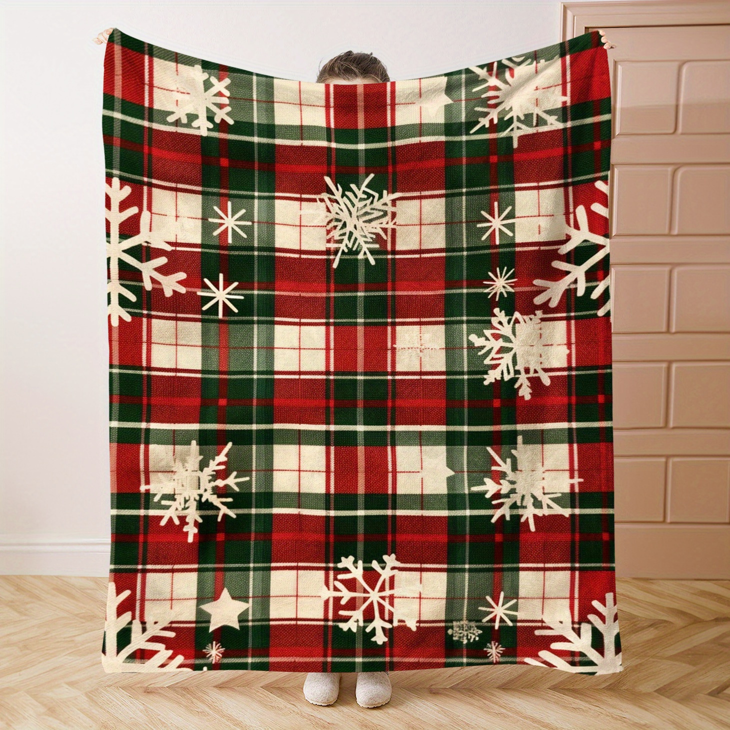 

Christmas- Flannel Blanket - , & - For Bed, Sofa, , &