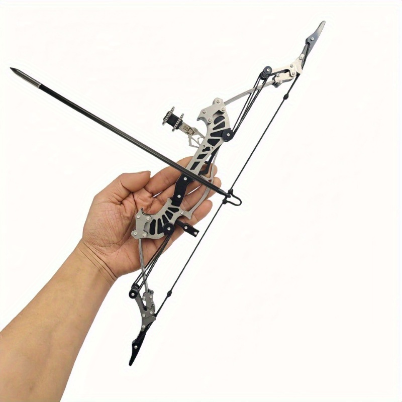 -Handed Metal   Bow   -     Bow for   Fun, RH/ LH  ,     for   Shooting details 2