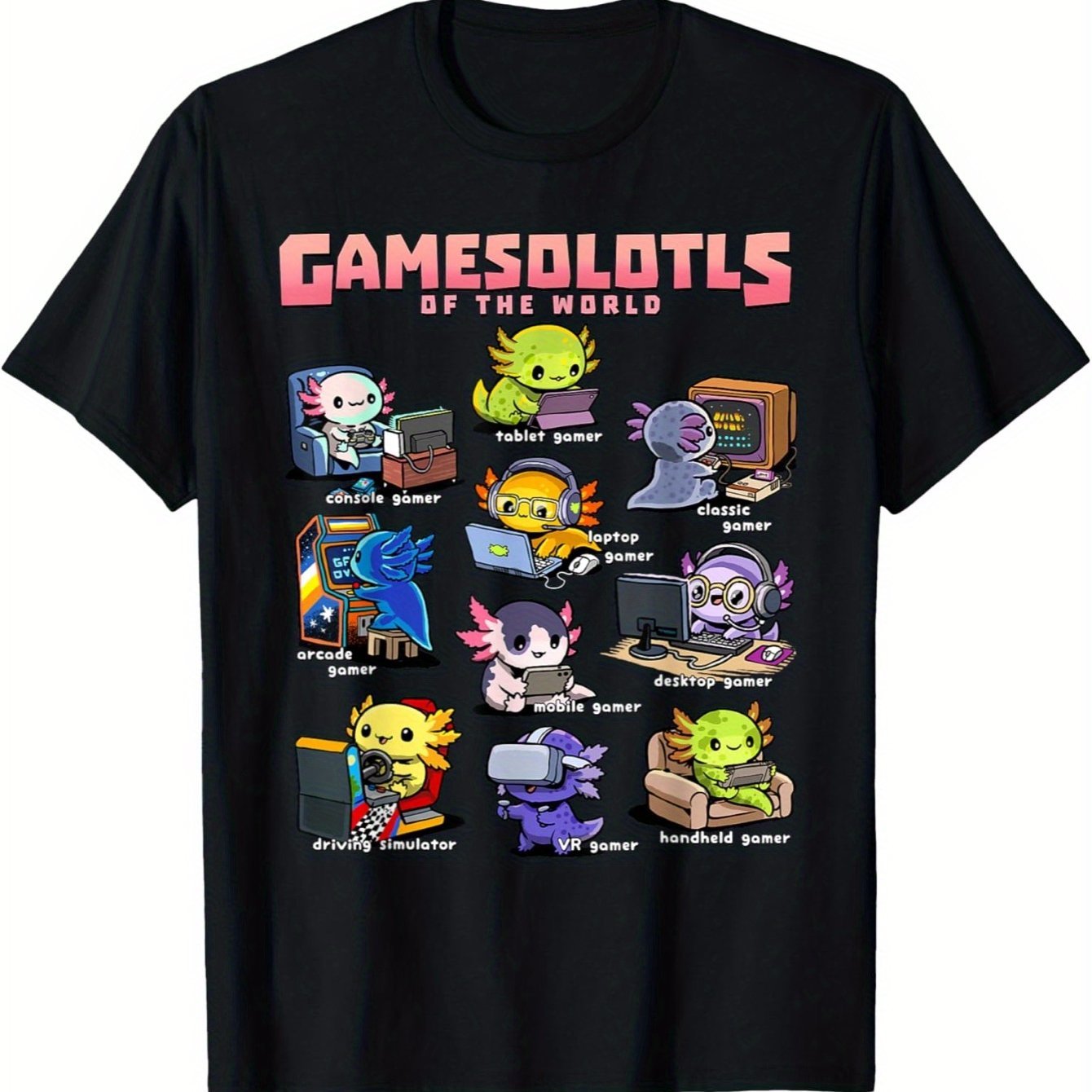 

- Diverse Game Collection T-shirt