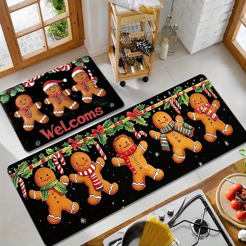 

Christmas Mat - For & Decor, Multifunctional Rug, Washable , 1.2cm - Christmas