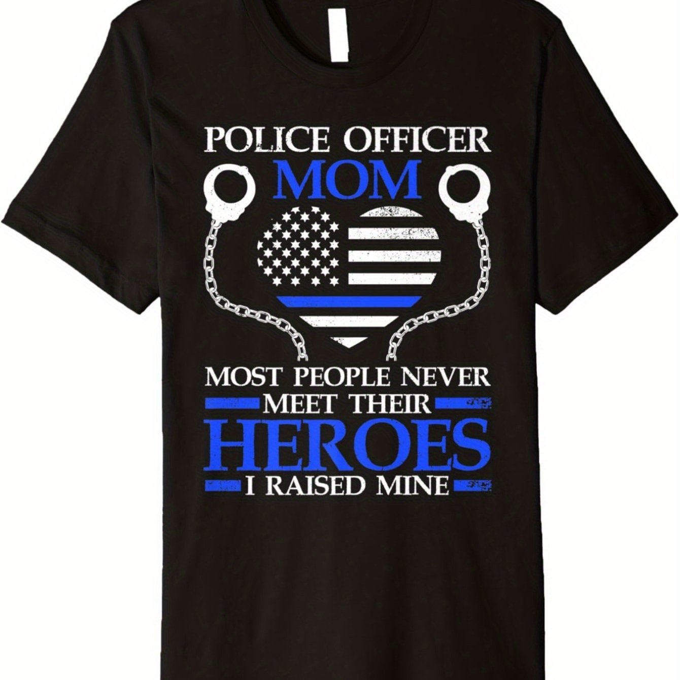 

Police , A High-end T-shirt For Police Mothers, Female Police Enthusiasts