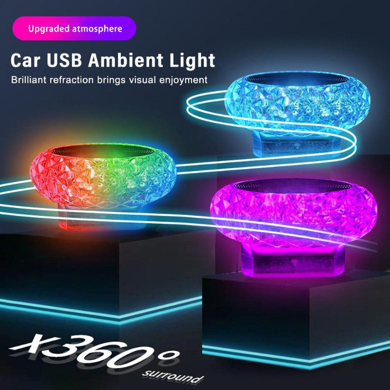 

2pcs Portable Mini Led Car Usb Ambient Lights, Neon Accent Interior Decorative Lighting For Vehicles & Computers, , Multi-device Compatibility, Led Source, ≤36v Usb Powered, Fits Models