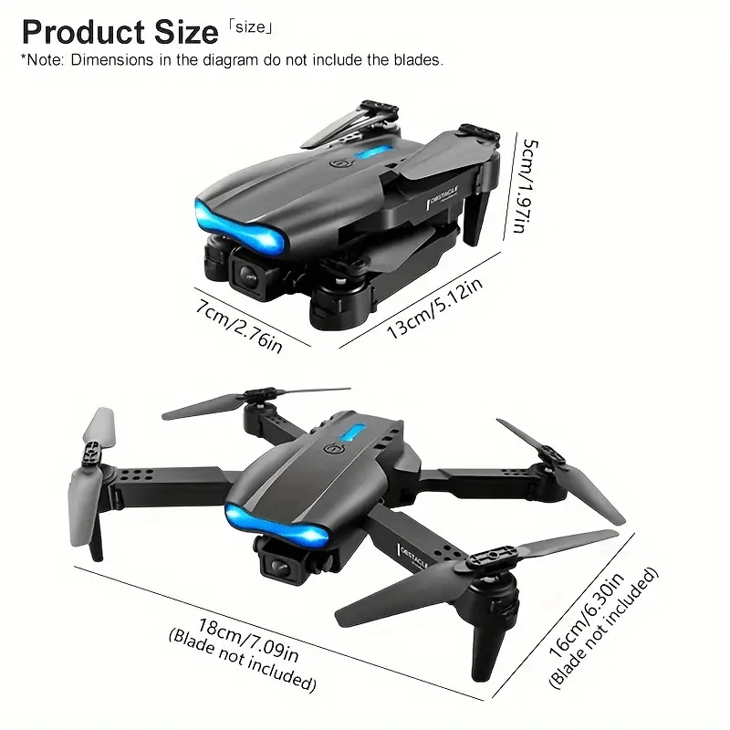 2025 Hot-Selling Screen Control Remote Control Drone with High-Definition Dual Cameras, Easy One-Key Takeoff and Landing, Remote Control Quadcopter Suitable for Beginners and Hobbyists, Affordable Drillone for Halloween and Christmas Perfect as a Holiday Gif
