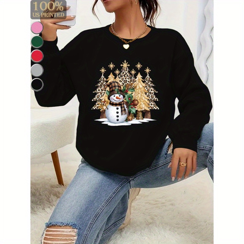 

Christmas Snowman Women's Sweatshirts
