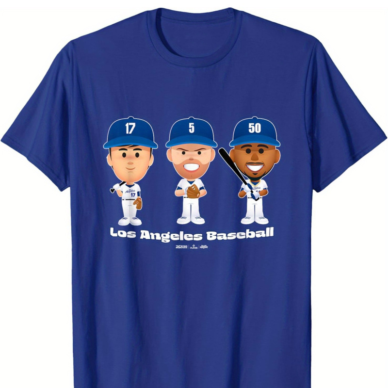 

Shirt Men Los Angeles Baseball Players Body T-shirt