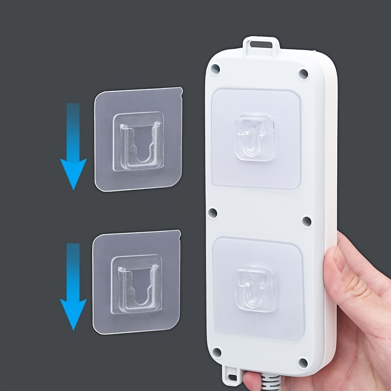 8pcs Strong Adhesive Hooks, No Traces Multi-Functional Design