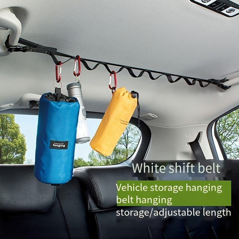 

Car Top Clothesline, Hanger, Multifunctional Clothesline, Outdoor Camping Travel With Hook And Clip, Portable Clothesline Clothesline