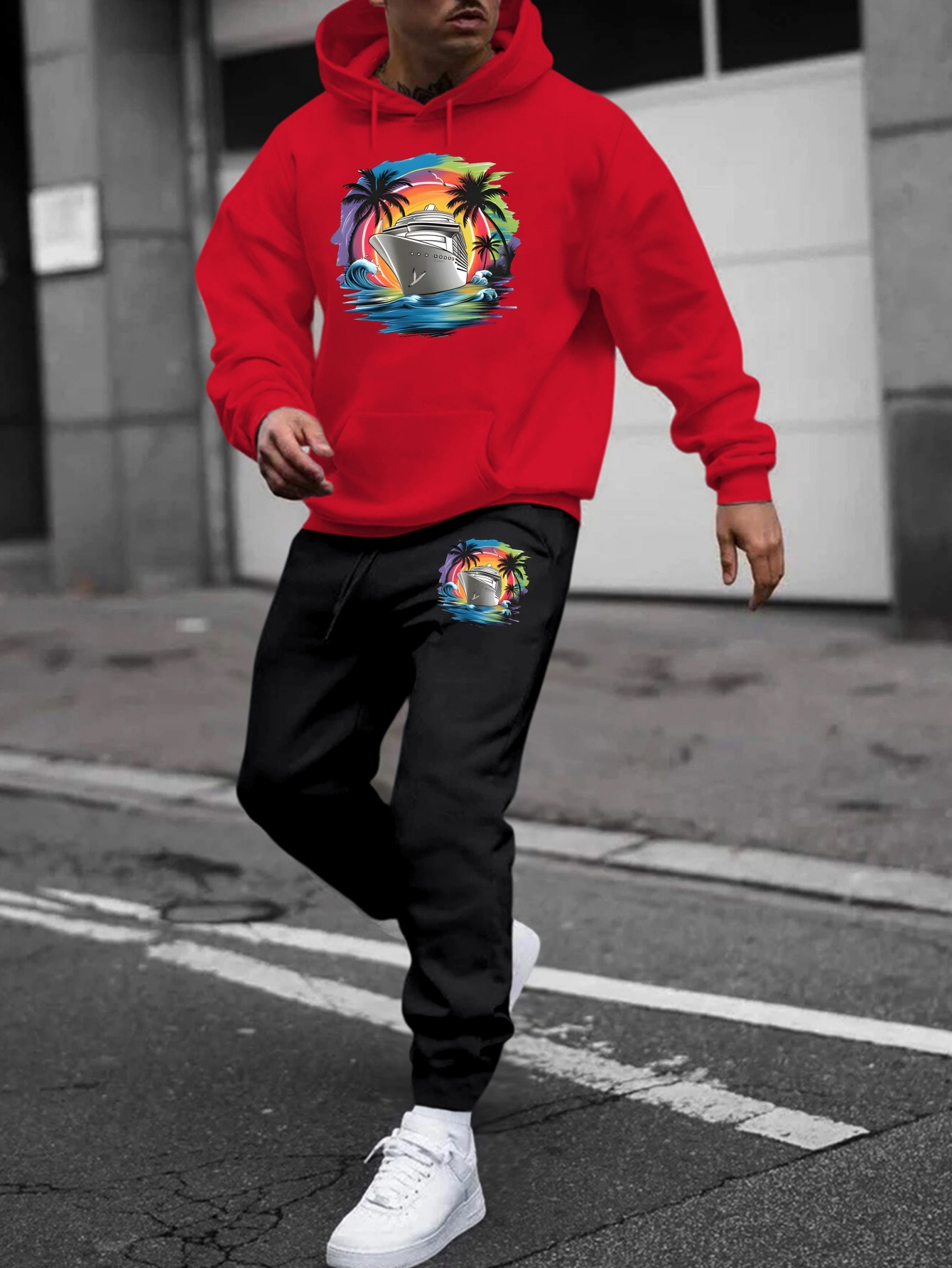 Deportivo Ropa De Hombre Juvenil Juvenil Moda Ropa Deportiva