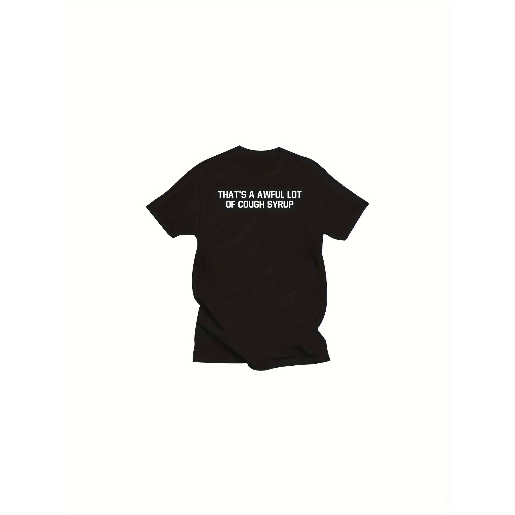 

That's Popular Black Cotton T-shirt Summer Fashion Tops T-shirt Sbz1209 Streetwear Fashion Vintage 220g