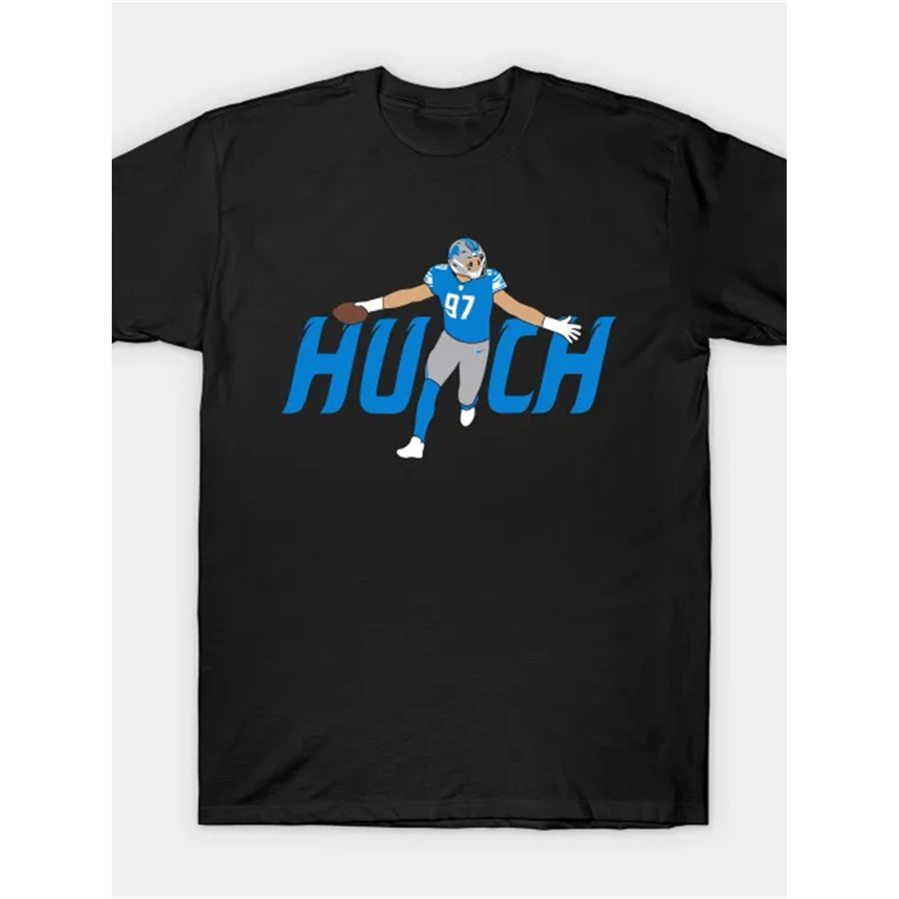 

Hutch 97, Football Design T Shirt Men's Summer Short Sleeve T-shirt