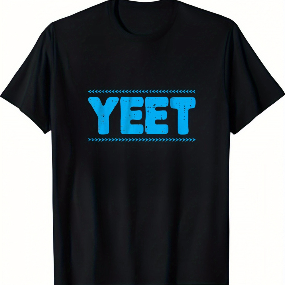 

Boy's T-shirt, Funny Yeet Funny Quote Youth Tees Short Sleeve Casual Comfy Summer Tee Tops For Boys