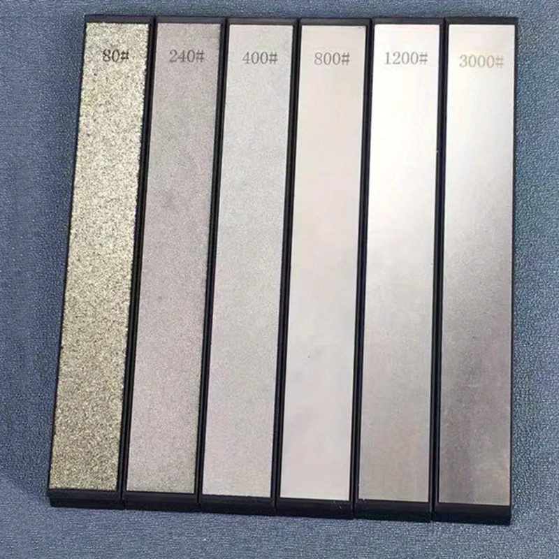 A Set Of 6 Diamond Grinding Tool Strips Made Of High Hardness Diamond Material, Kitchen Tool Grinder