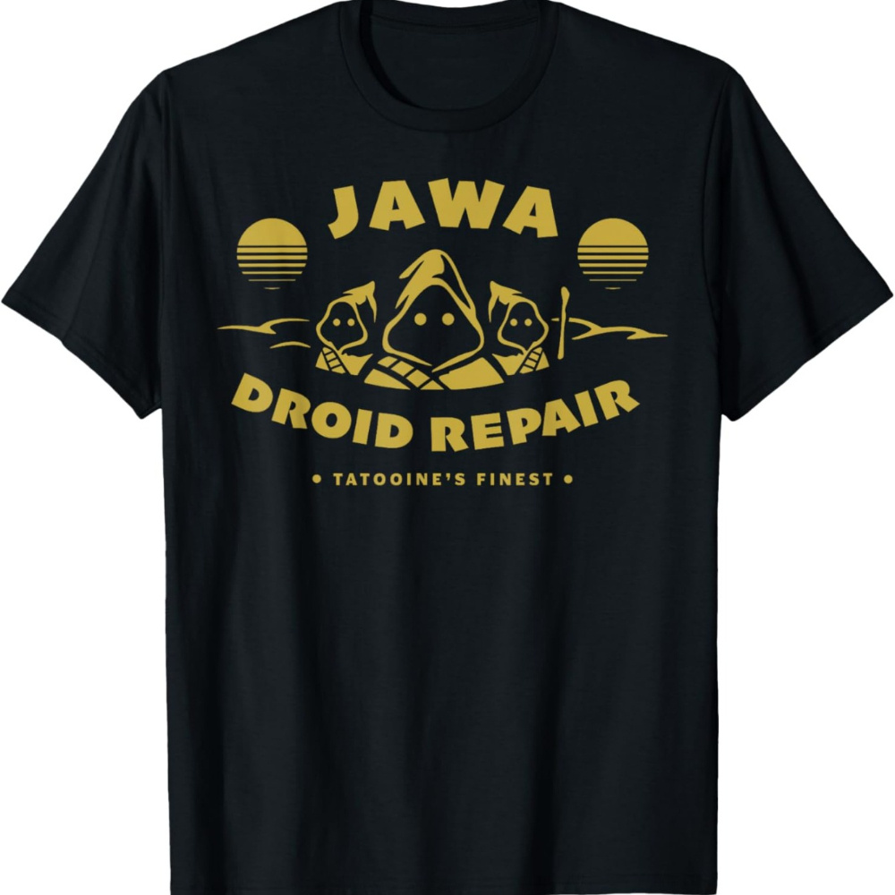 

Repair Graphic T-shirt - Black Cotton Tee For Men With ’s Design