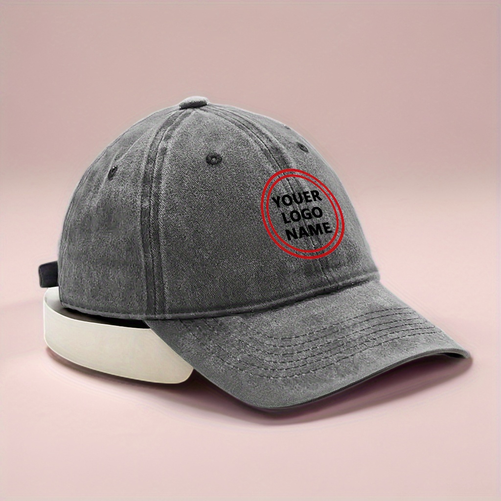 

Customizable Cap - Distressed , & Dad Hat For - For & Sun