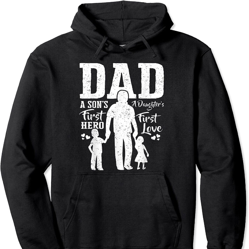 

Proud Dad Of Twins Best Fathers Day Gift From Unisex Hooded Sweatshirt, Casual Hooded Sweatshirt, , Casual