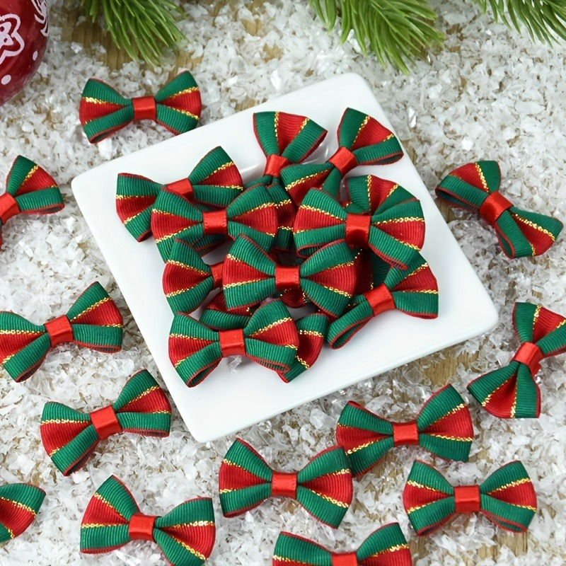 

30pcs Christmas Bows - Diy Decor For Wreaths, & | Red , Christmas Decor