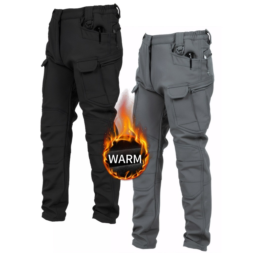 

2pcs Fleece-lined & Pants - , Multiple For , Fall/