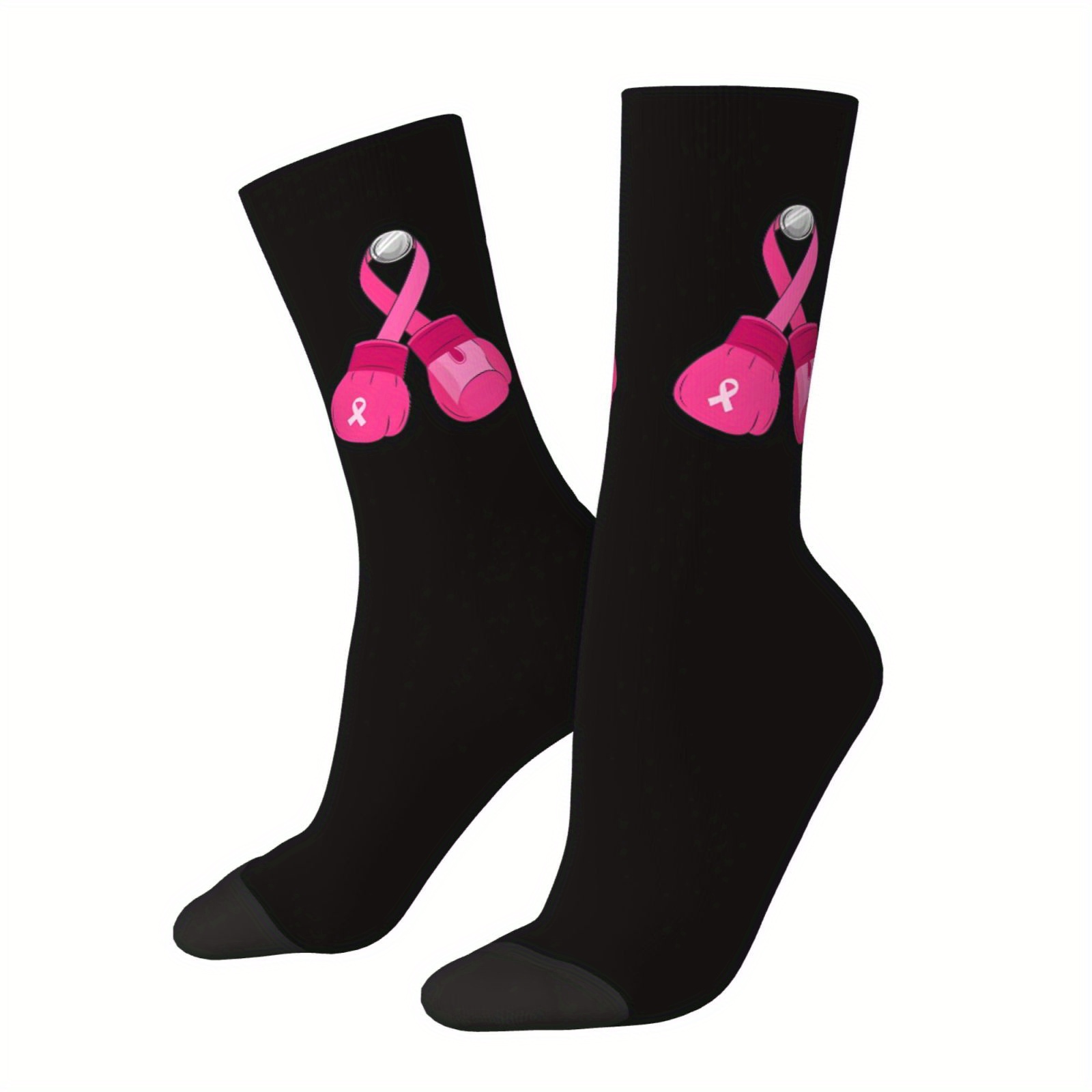 

Breast Awareness Gloves Socks - Seamless, Moisture-wicking, Arch Socks For - Perfect Gift For Fitness Enthusiasts