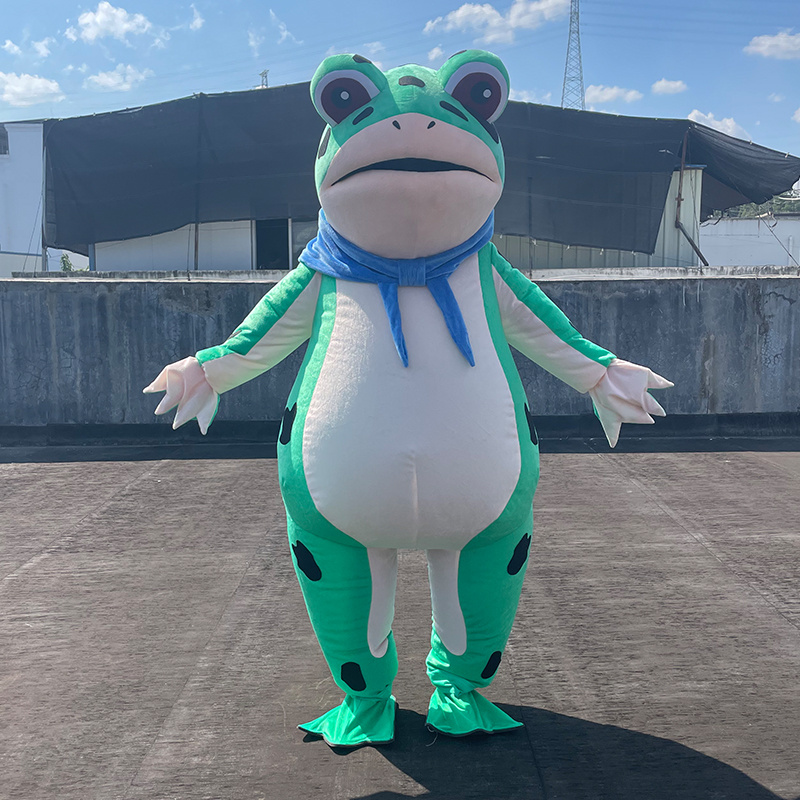 Nuhyvjl] ブローアップカエルコスチューム、インフレータブルカエル ..., 画像サイズ:500x500