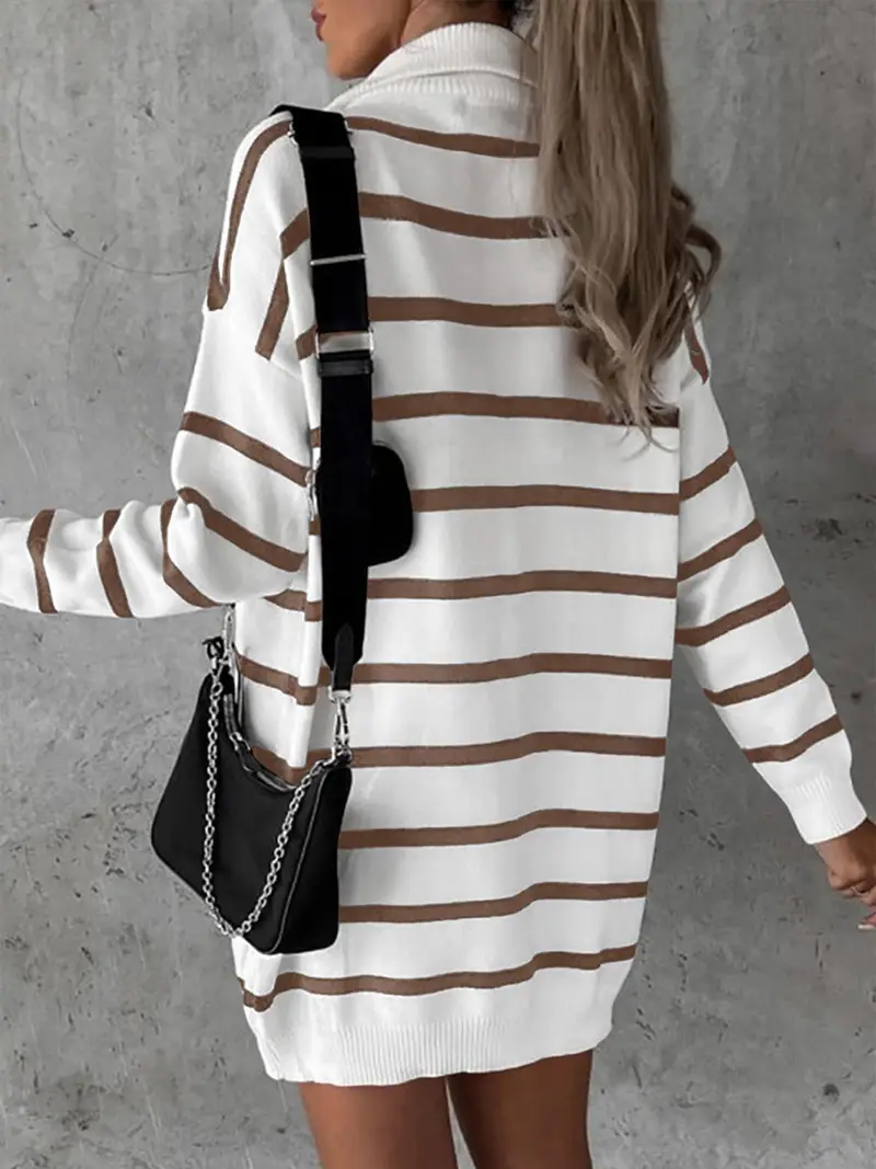 womens winter warm mini dress long sleeve zipped front - Temu womens winter warm mini dress long sleeve zipped front - Temu