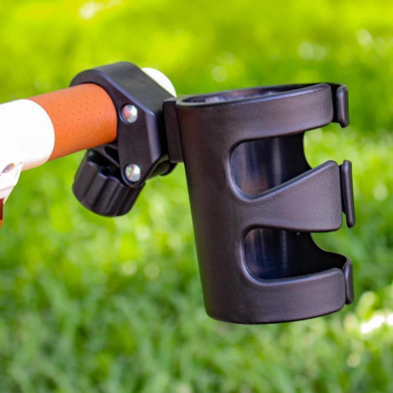 heavy duty cup holder with   rotating base and non slip suction mount portable drink holder suitable for walkers transport chairs and carts designed for one handed operation cup holder Product details 1