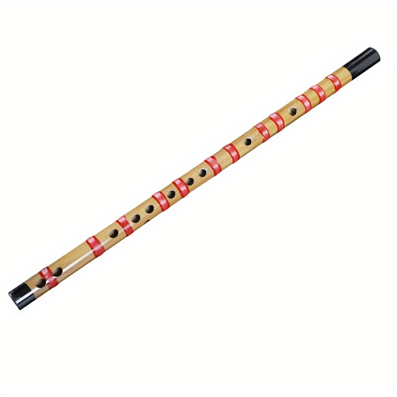 

Bamboo Flute With Lines: Ethnic Instrument For Beginners - Wooden Flute With