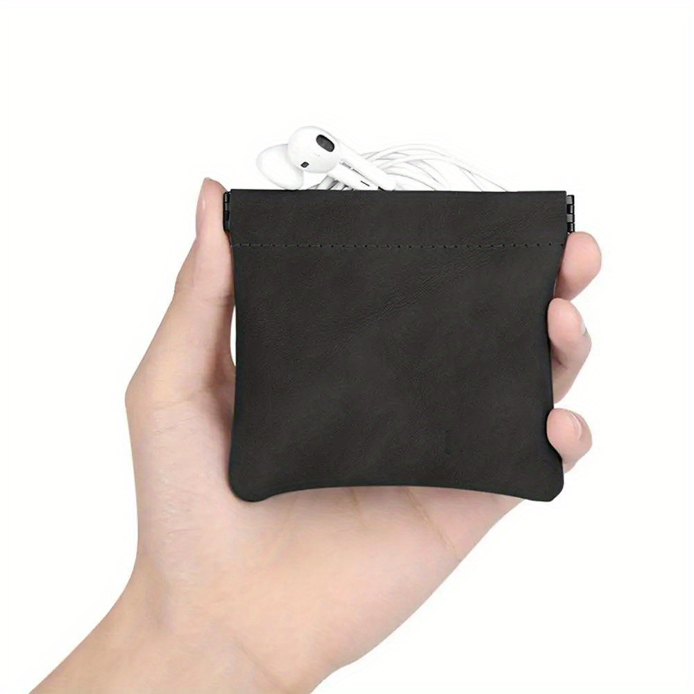 1pc Earphone Protective Bag Box Digital Charger Headphone Storage Bag Multifunction Money Change Bag