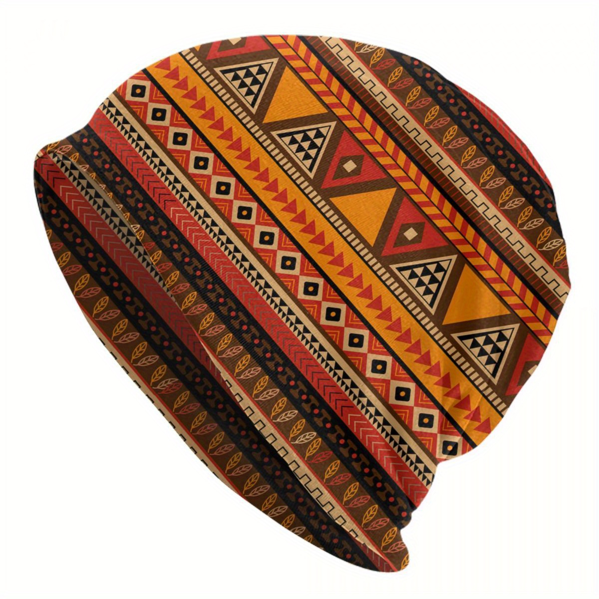 TEMU Men's Beanie Without A Brim Featuring African, Suitable For Autumn And Spring, Windproof, And A Hip-hop Style