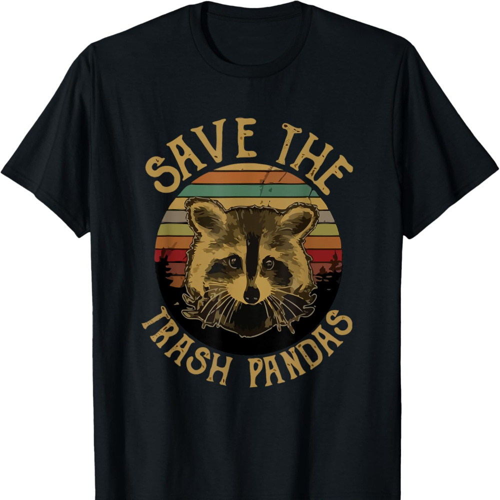 

Retro Vintage Save The Funny Raccoon