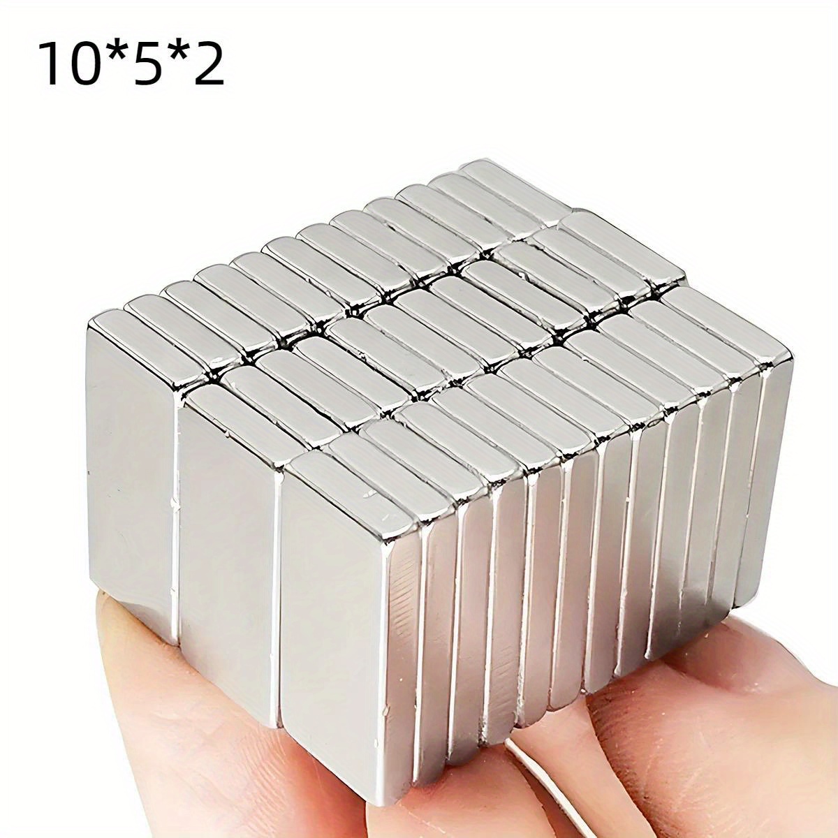 

30/ 100pcs10x5x2mm Neodymium Rectangular Magnet 10mm X 5mm X 2mm Strong Magnetic Permanent