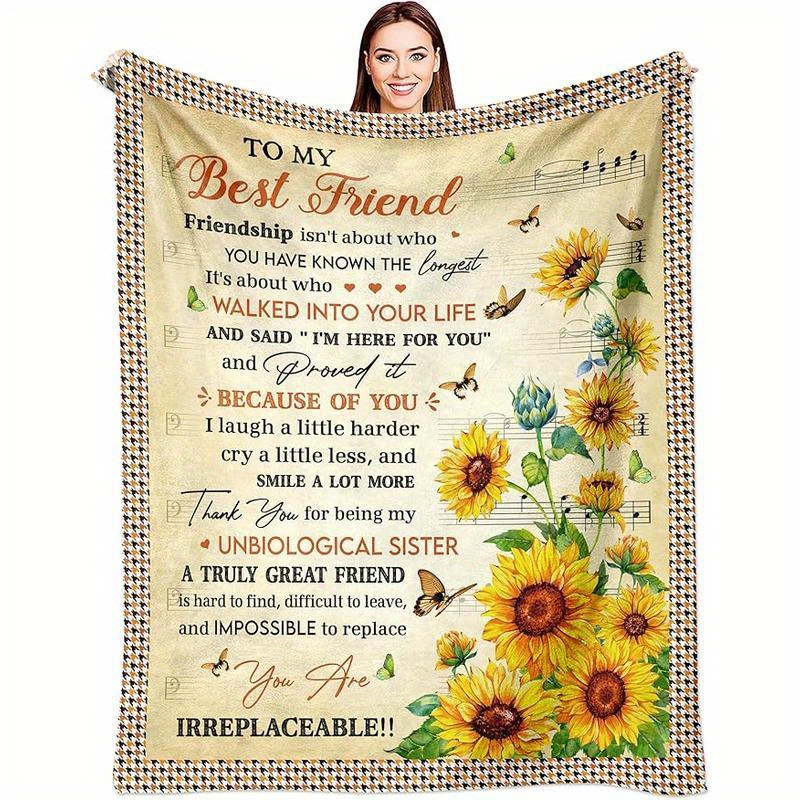 

Best Friend Blanket Gifts For Women, Gifts, Bestie Gifts For Women, Gifts For Best Friend, Bestie , Best Friend Birthday Gifts Idea, To My Bestie Throw Blanket