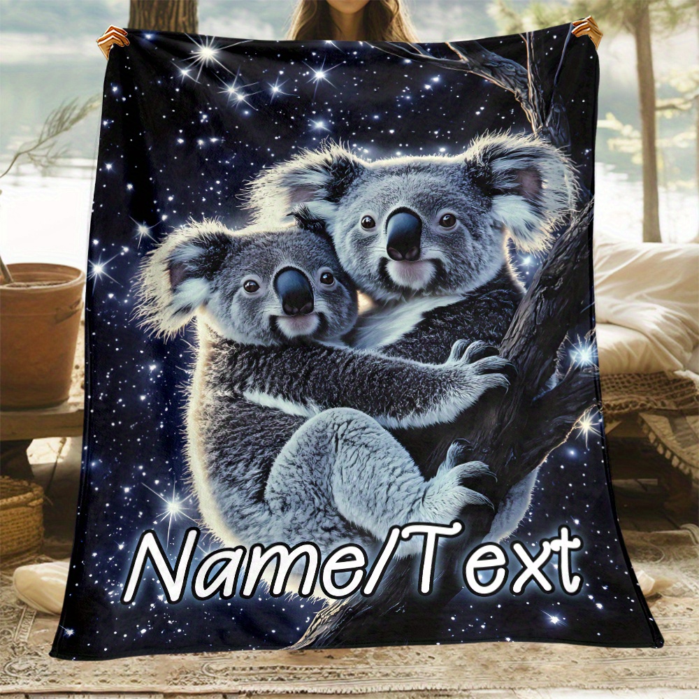 

Personalized Flannel Blanket - , For , Bed, , - Fleece, Washable