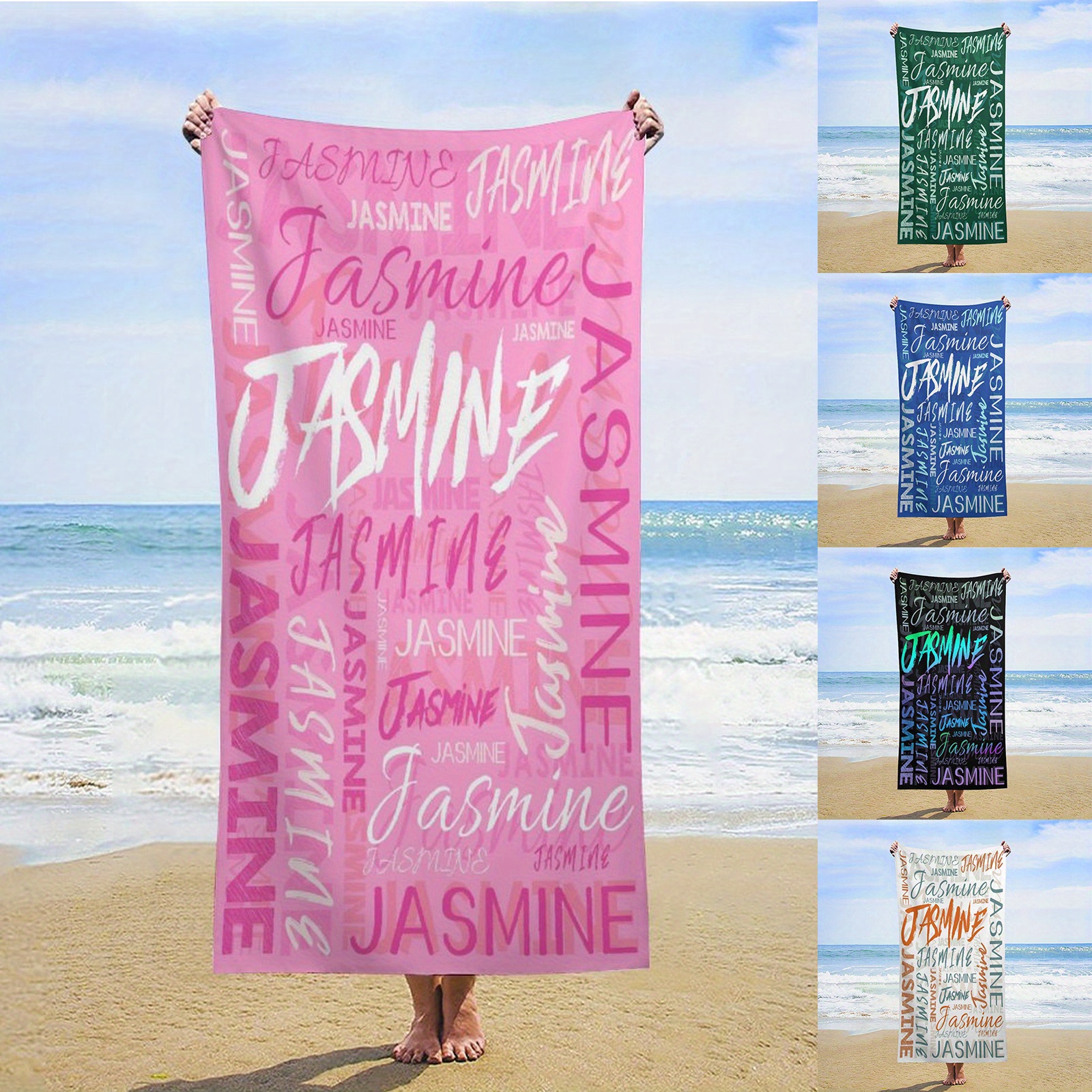 

Customizable Towel - -free, & -dry - Personalized - For , , Camping & Vacations