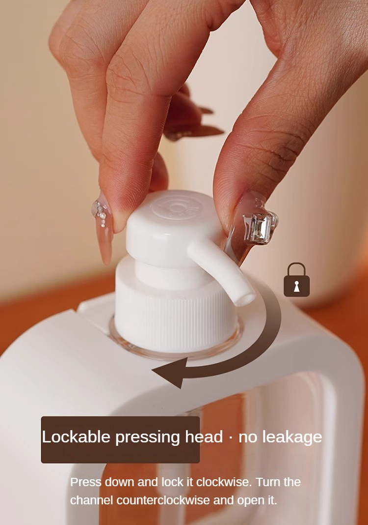 2 pack large capacity plastic squeeze bottles for laundry detergent and lotion unscented hand wash only rectangle shape dispenser details 2