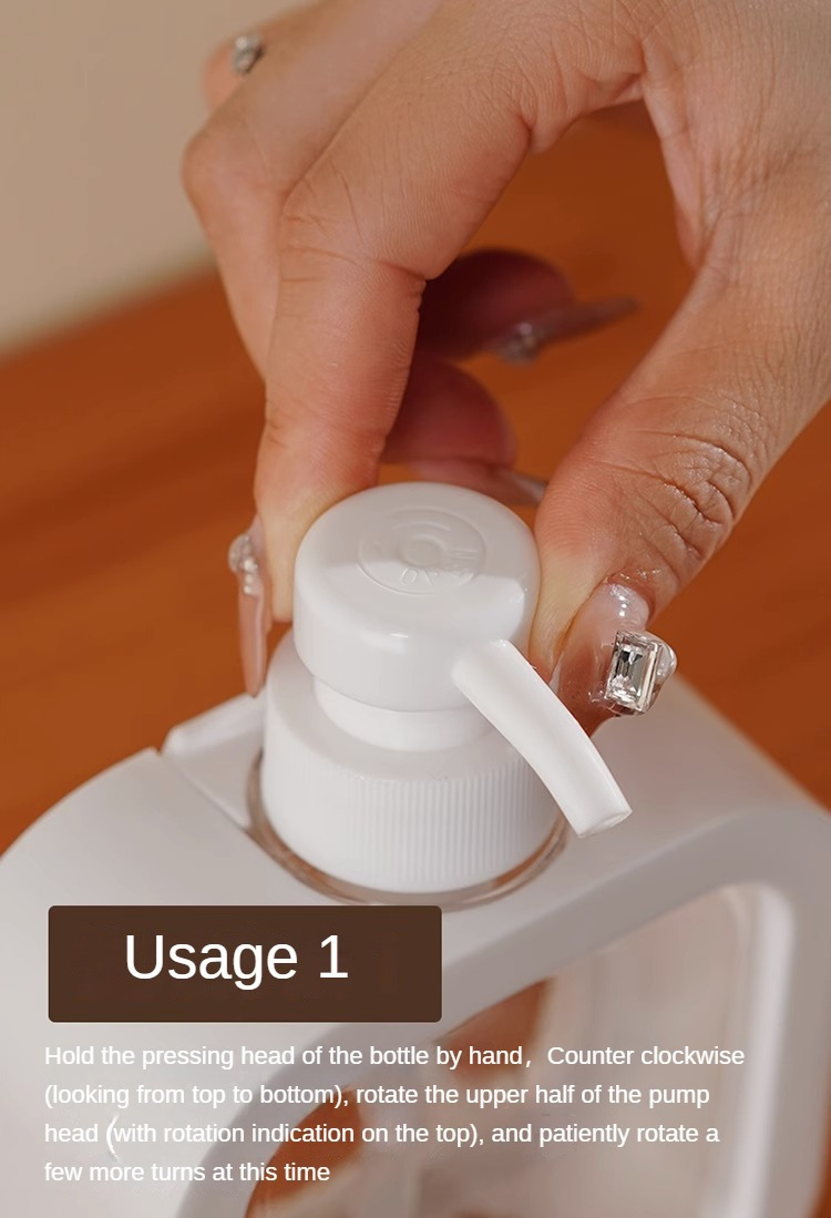 2 pack large capacity plastic squeeze bottles for laundry detergent and lotion unscented hand wash only rectangle shape dispenser details 3