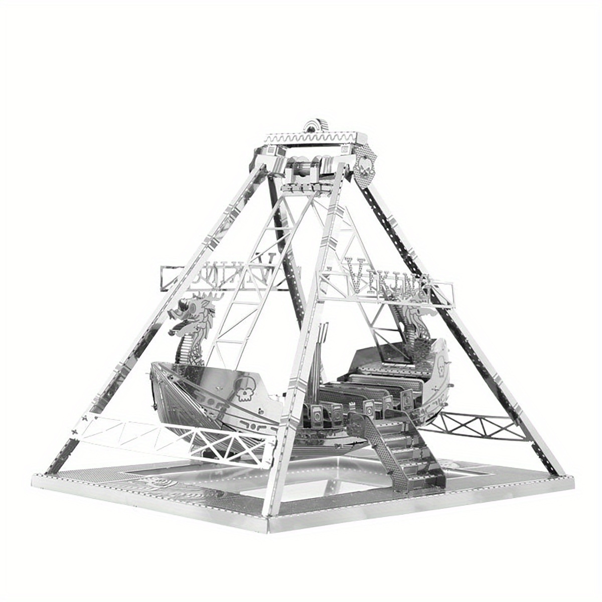 A New 3d Metal Puzzle Model Kits Diy Laser Cut Puzzles Jigsaw Toy
