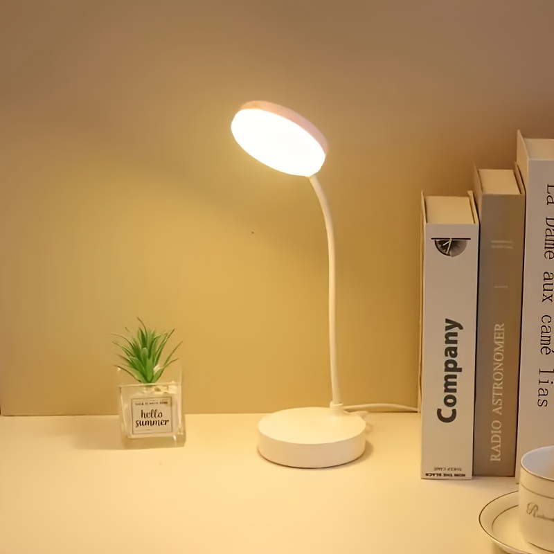 

Touch Led Desk Lamp With Usb Charging Port, 3 Adjustable Levels - Sleek