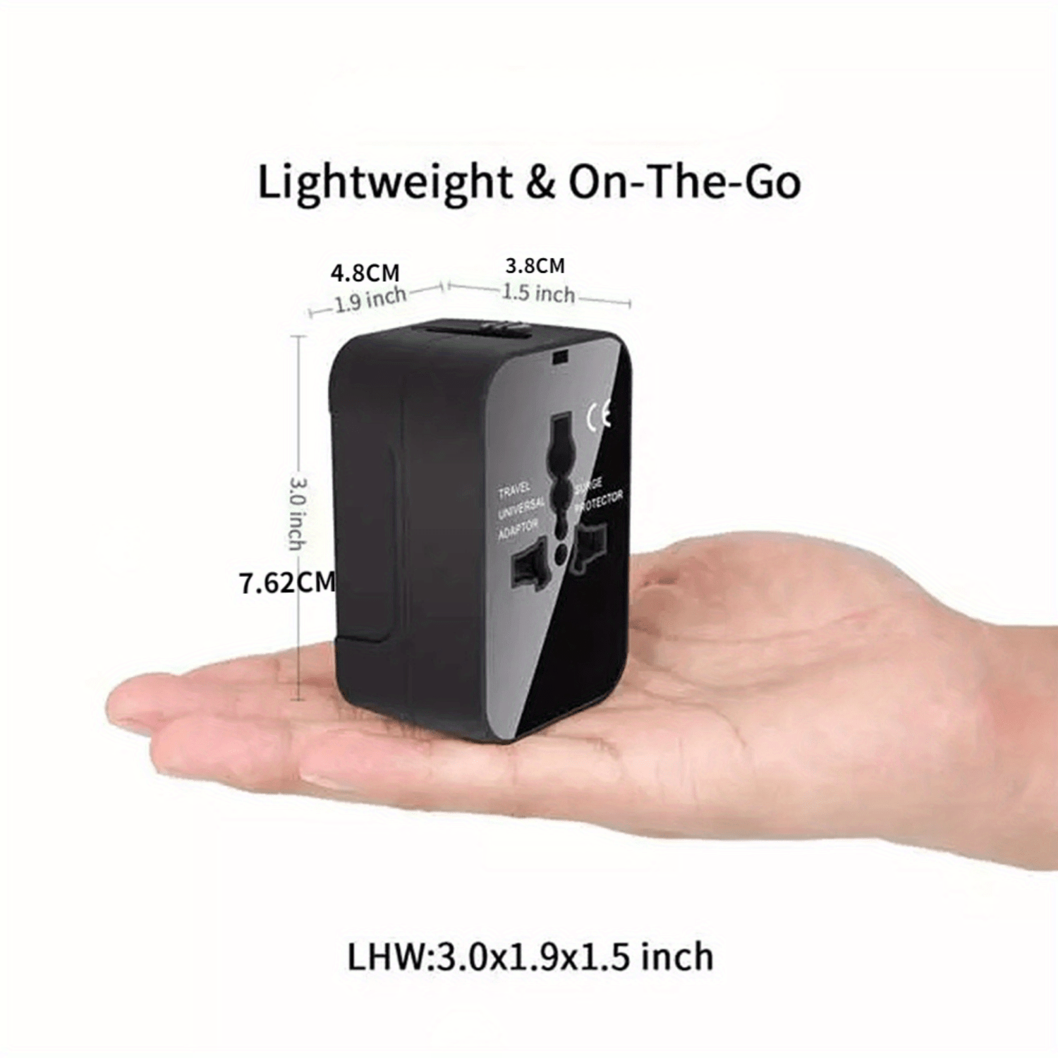 1pc Universal Travel Plug Adapter 2 USB Port World Travel AC Power Charger Adapter AU US UK EU Converter Adapter USB Charger New