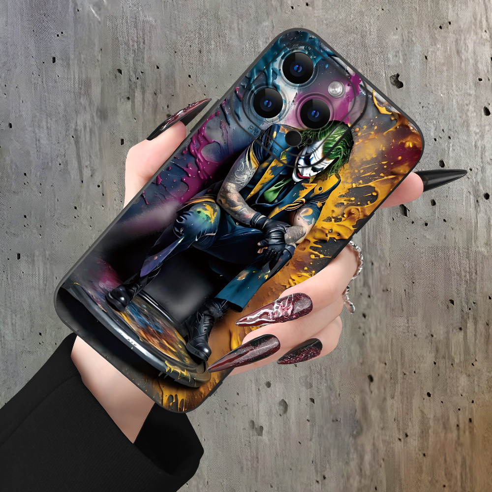 

Fashionable, Popular, Personalized, Funny Clown , Lens Protrusion Protection, Compatible With For Iphone Series. Gift/birthday Gift For , Christmas Decoration/gift For Birthday, Girlfriend, Boyfriend