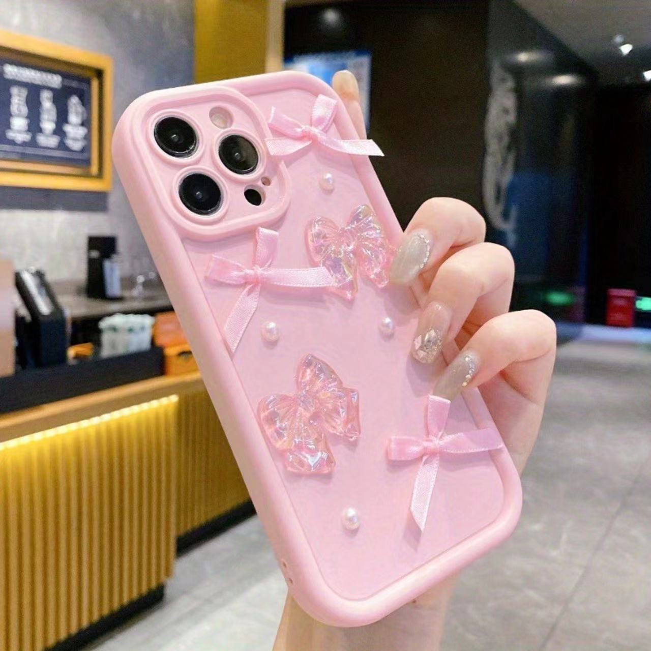 

+ 3d Bow Decoration Phone Suitable For Apple 7g/7p/xs/11/12/13/14/15/16pro Amx