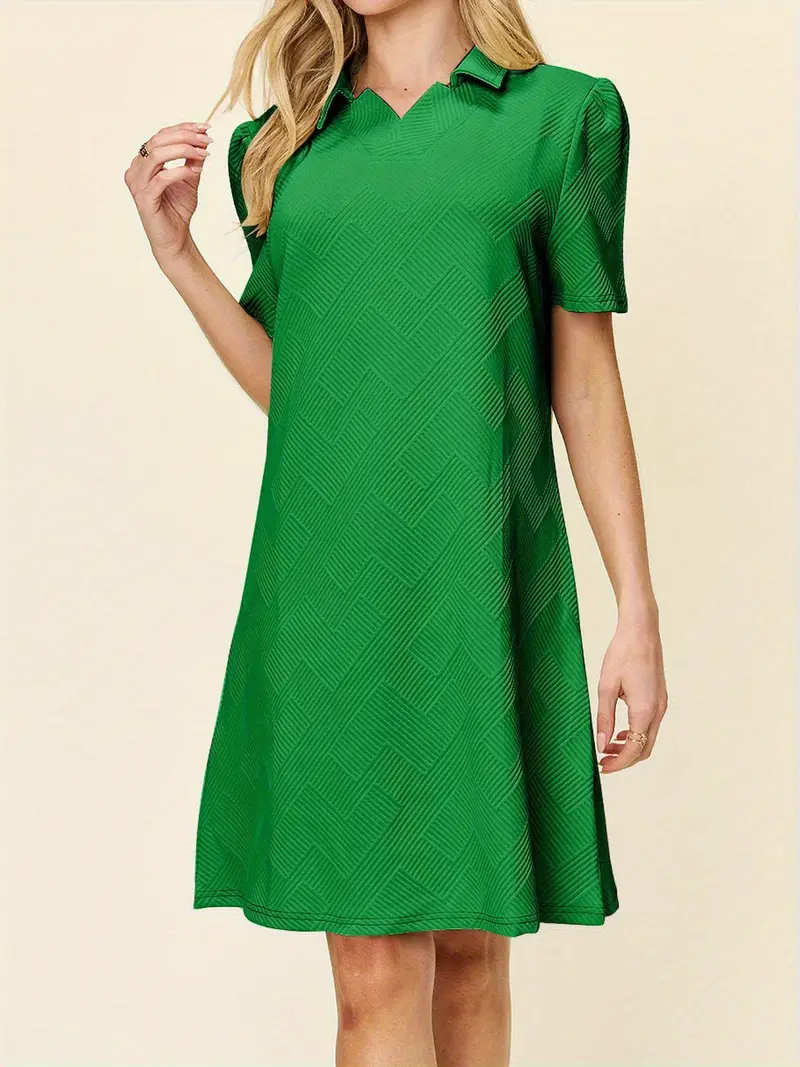 womens casual dress a line classic solid dress - Temu womens casual dress a line classic solid dress - Temu