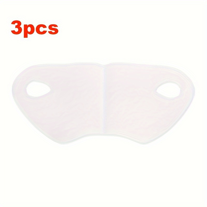 E-shop 3 Beutel Wiederverwendbare Silikon V-förmige Lifting Maske, Bequeme Sommerbekleidung mit Kühlfunktion, Gesichtsgerät | Enganliegendes Design |
