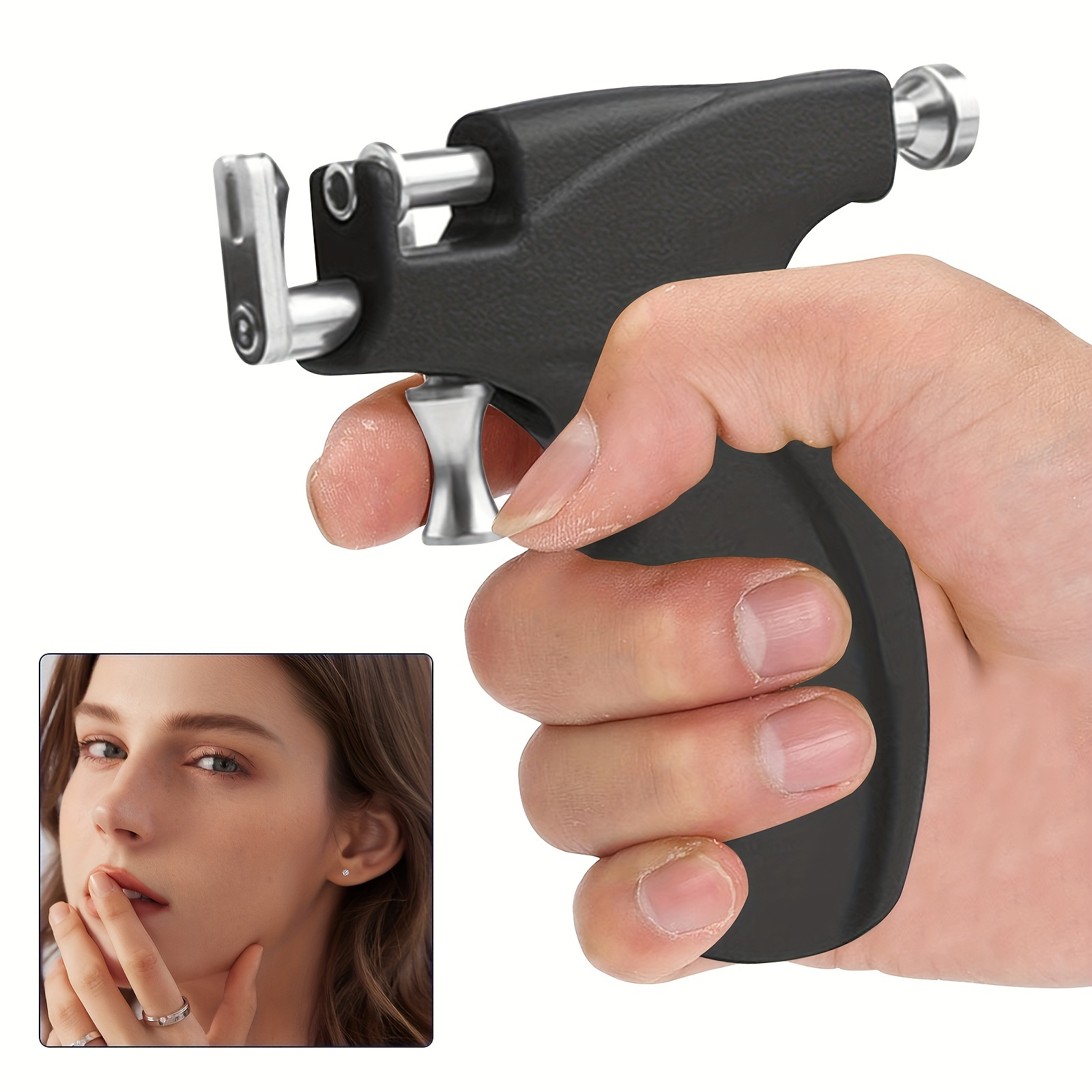 Earring Piercing Machine Ear-Nose-Navel Body Piercing Gun