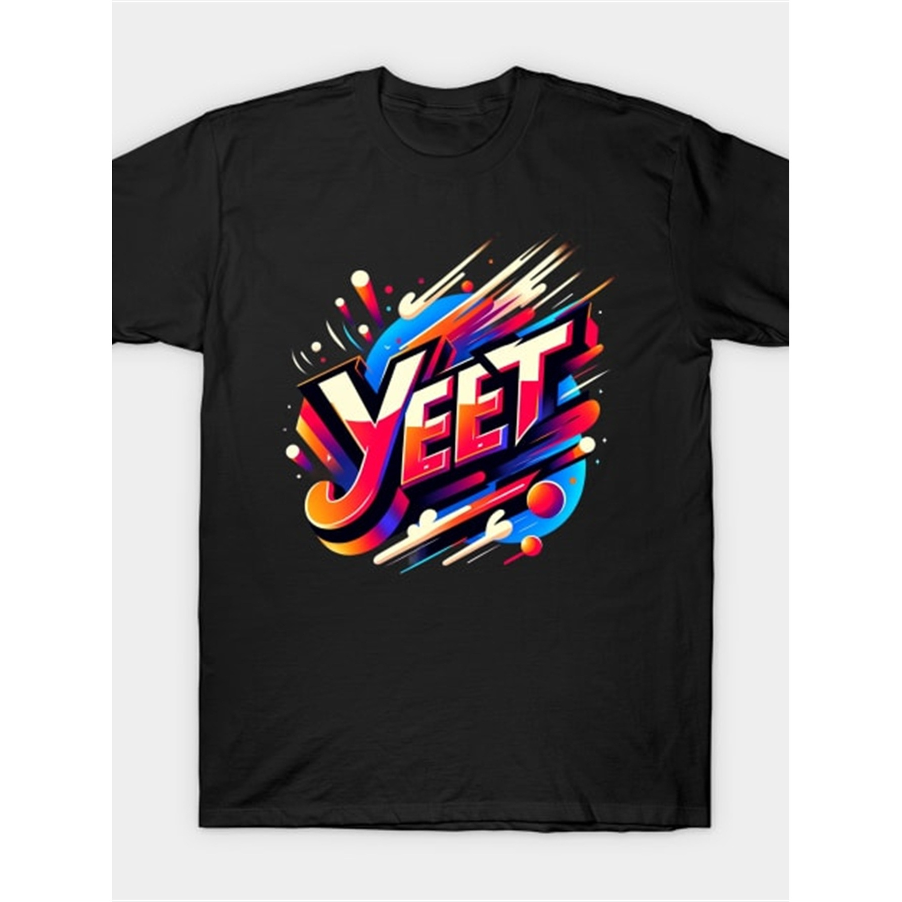 

Vintage Yeet T-shirt Men's Fun Short Sleeve T-shirt