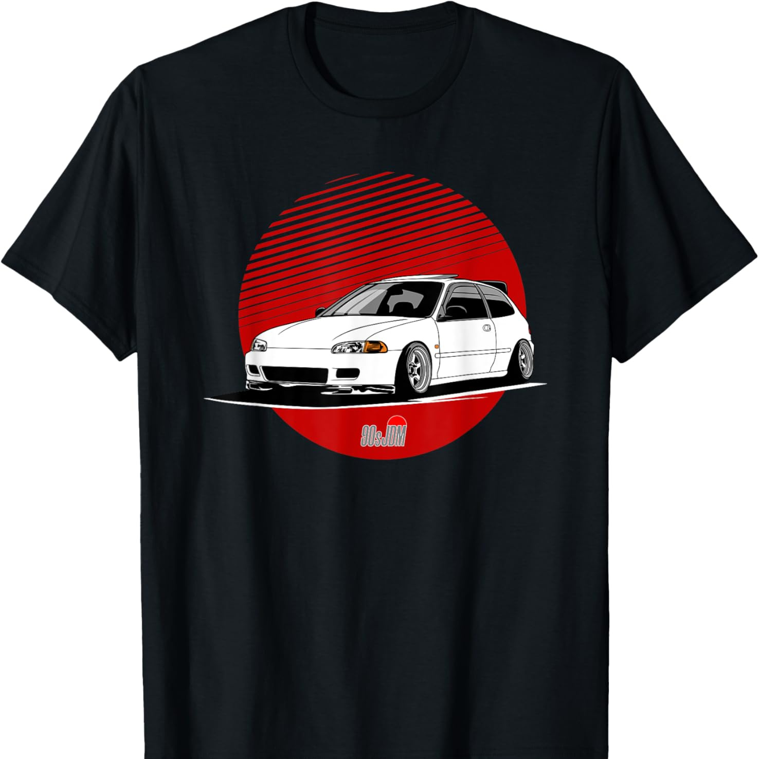 

Eg Hatch Car Graphic T-shirt Pure Cotton Interesting Design Diy Short Sleeve T-shirt For Men, Soft And Breathable, Suitable For , Comfortable, Casual And Sports, And Christmas Gifts